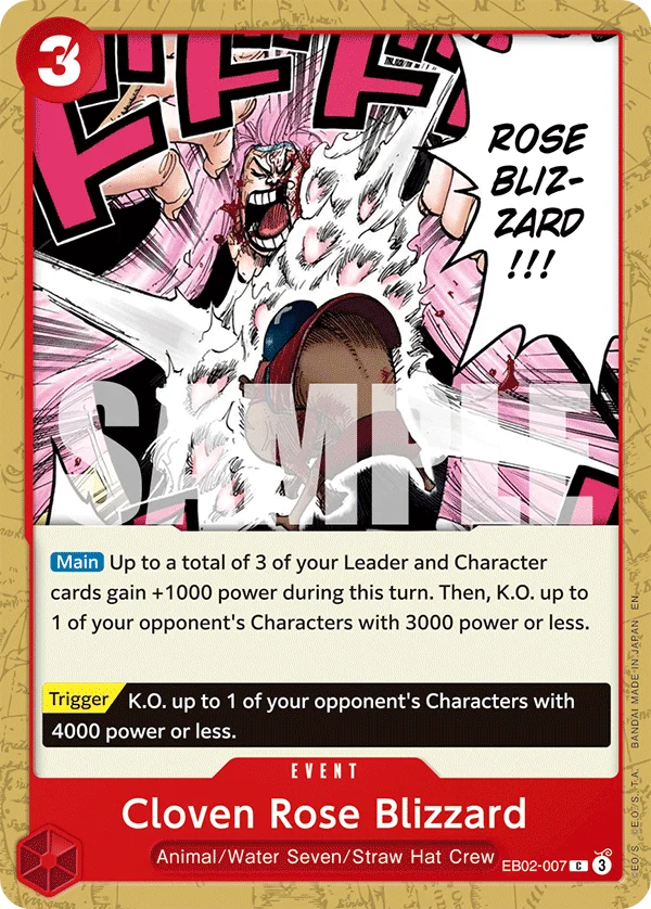 Cloven Rose Blizzard - EB02-007