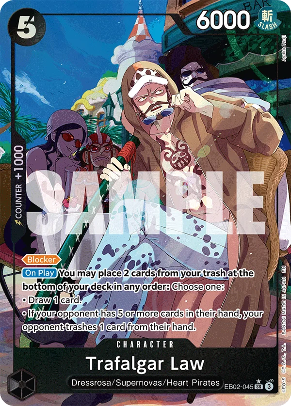 Trafalgar Law (Alternate Art) - EB02-045
