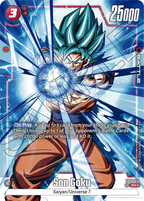 Son Goku FB01 015 Alternate Art