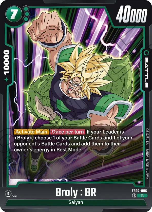 Broly : BR - FB02-096
