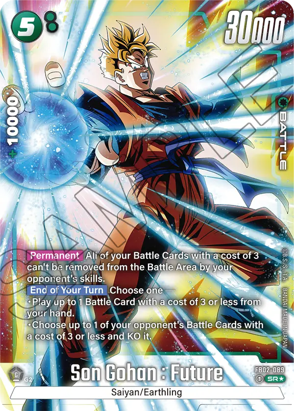 Son Gohan : Future (Alternate Art) - FB02-089
