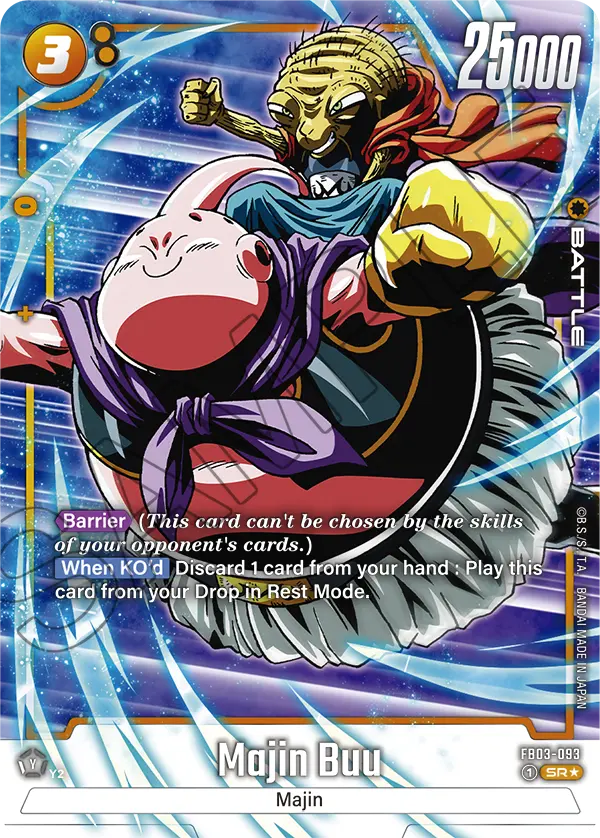 Majin Buu - FB03-093 (Alternate Art) - FB03-093
