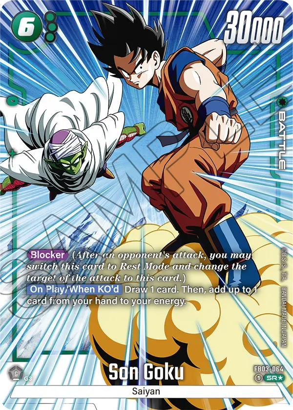 Son Goku - FB03-064 (Alternate Art) - FB03-064