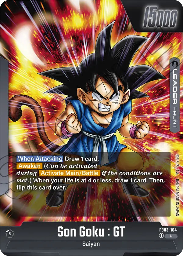 Son Goku : GT - FB03-104 - FB03-104