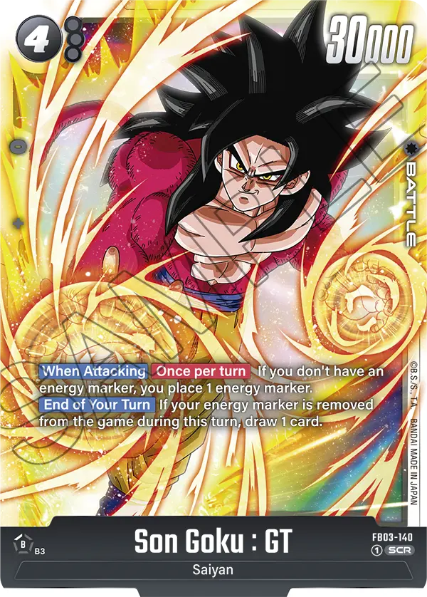Son Goku : GT - FB03-140 - FB03-140