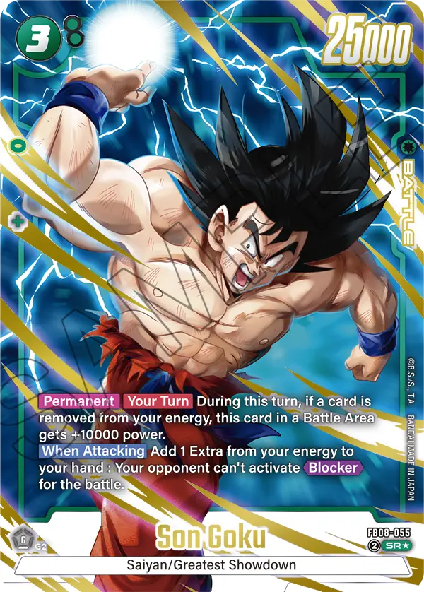 Son Goku - FB08-055 (Alternate Art) - FB08-055