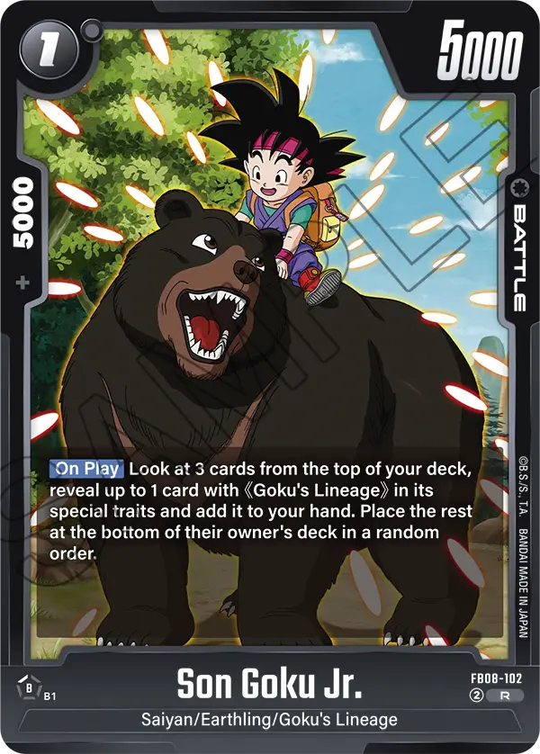Son Goku Jr. - FB08-102 - FB08-102