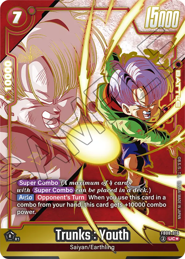 Trunks : Youth - FB08-016 (Alternate Art) - FB08-016