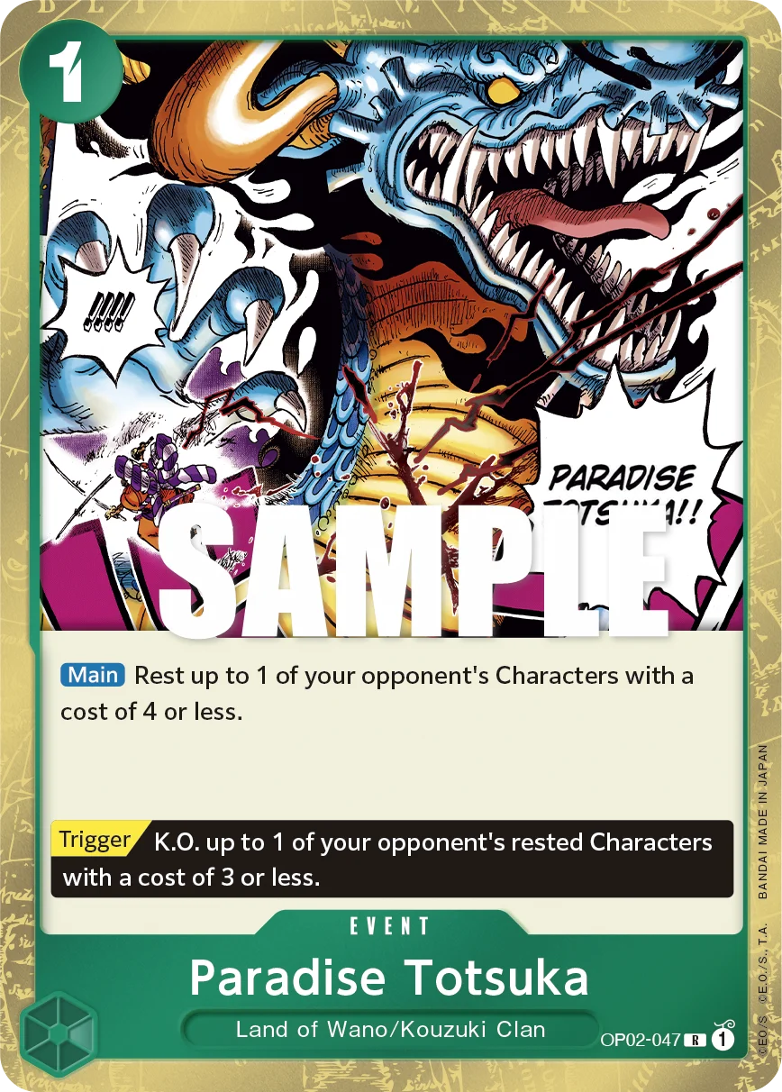 Paradise Totsuka - OP02-047