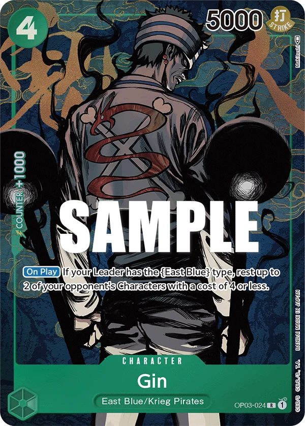 Gin (Alternate Art) - OP03-024