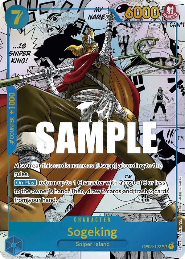 Sogeking (Alternate Art) (Manga) - OP03-122
