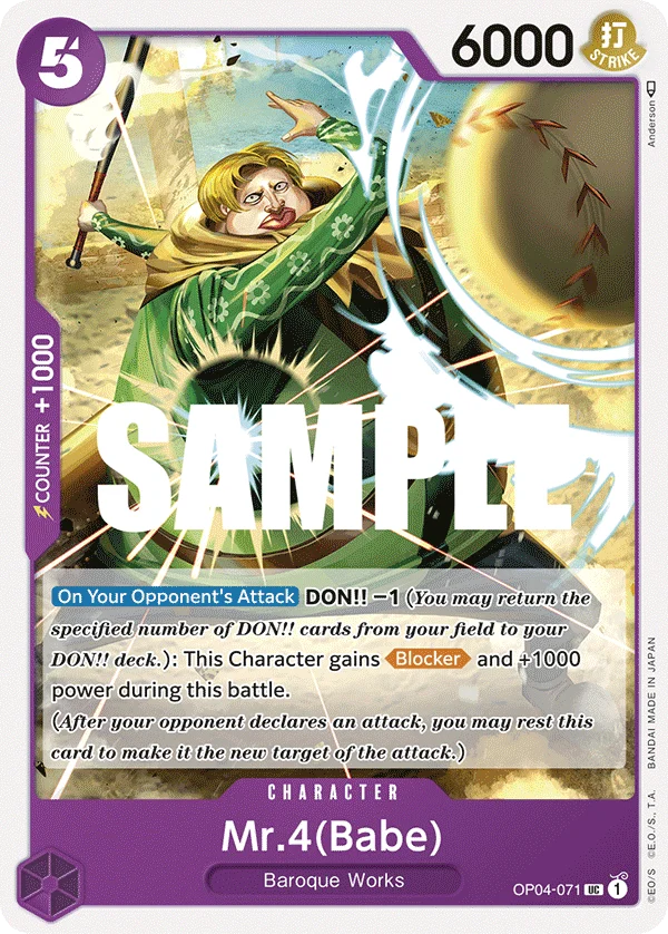 Mr.4 (Babe) - OP04-071