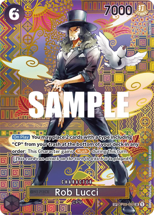 Rob Lucci (092) (Alternate Art) - OP03-092