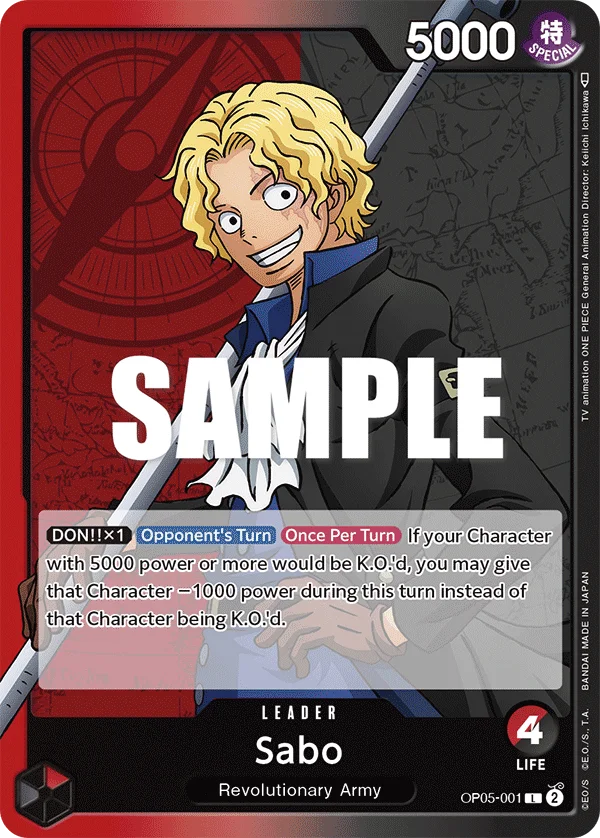Sabo (001) - OP05-001