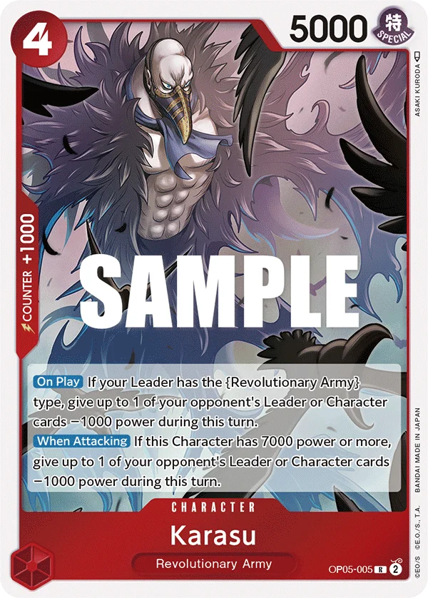 Karasu (Premium Card Collection -Best Selection Vol. 2-) - OP05-005