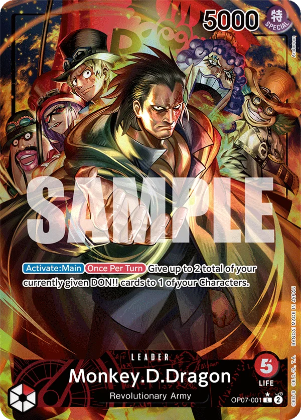 Monkey.D.Dragon (001) (Parallel) - OP07-001