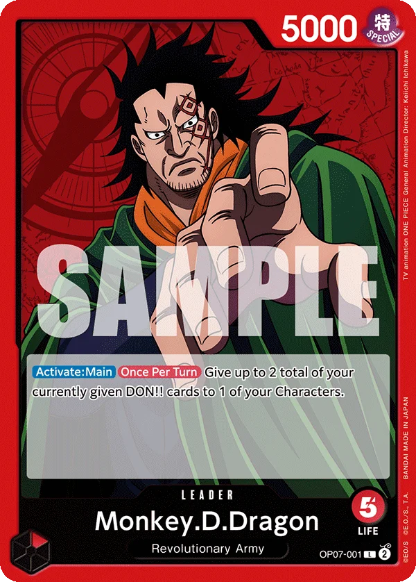Monkey.D.Dragon (001) - OP07-001