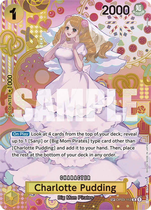 Charlotte Pudding (Alternate Art) - OP03-112