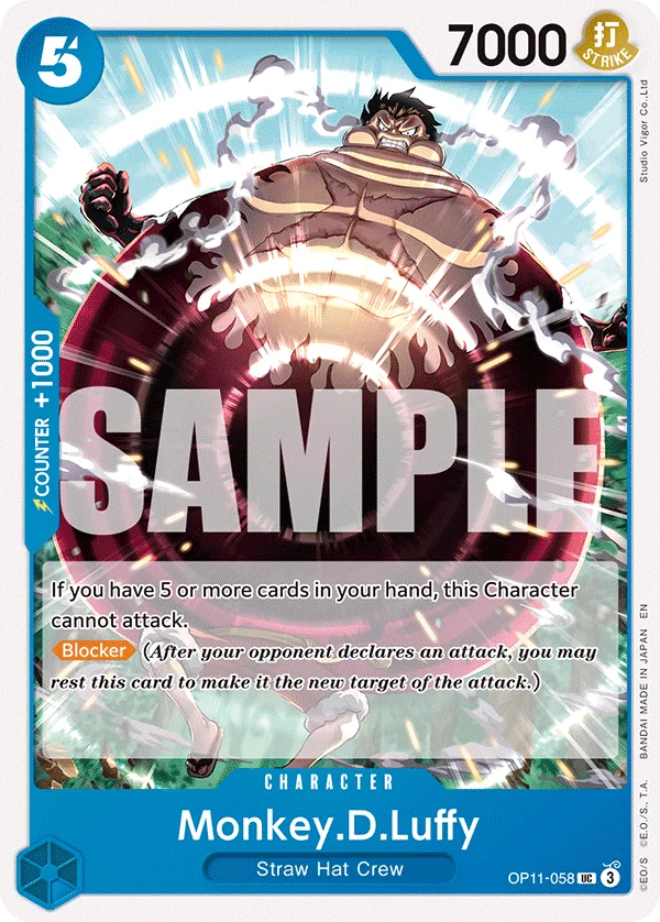 Monkey.D.Luffy (058) - OP11-058