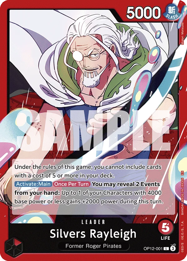 Silvers Rayleigh - OP12-001