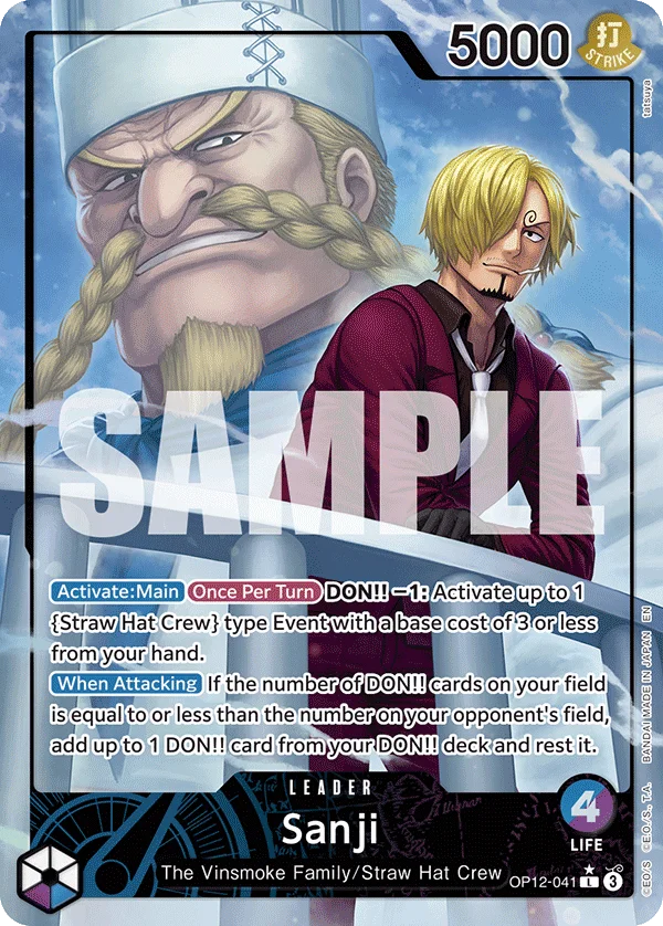 Sanji (041) (Alternate Art)