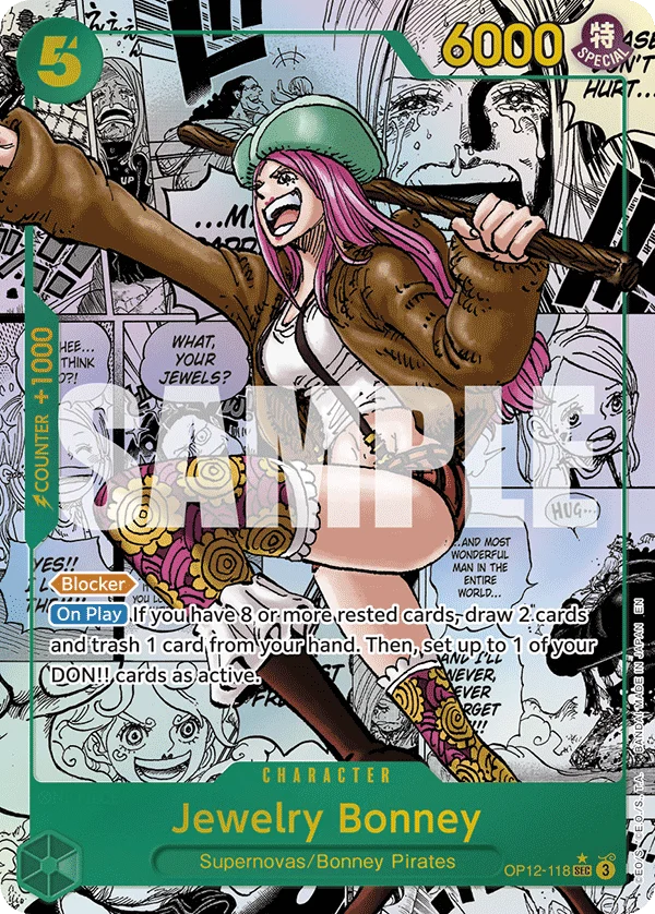 Jewelry Bonney (118) (Manga) - OP12-118