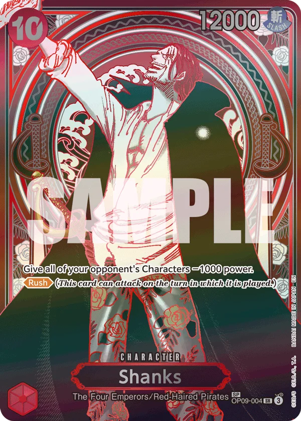 Shanks (004) (Alternate Art) - OP09-004