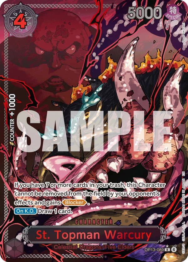 St. Topman Warcury (Alternate Art)