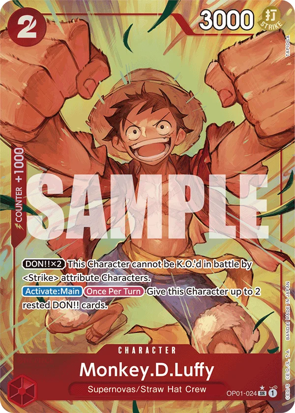 Monkey.D.Luffy (OP01-024) (Alternate Art)