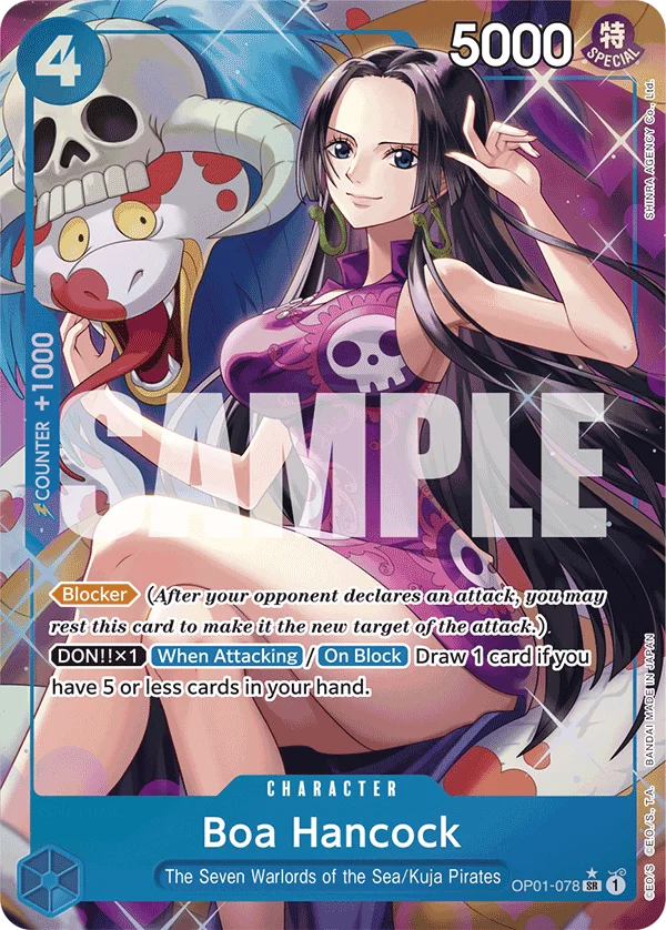 Boa Hancock (OP01-078) (Alternate Art)