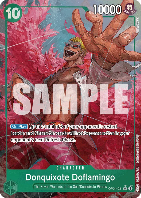 Donquixote Doflamingo (031) (Alternate Art)