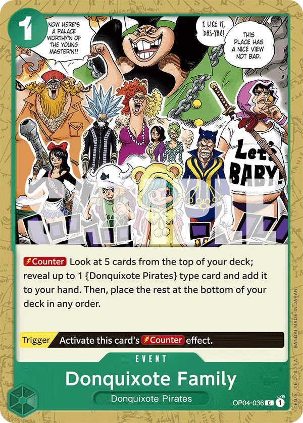 Donquixote Family (Jolly Roger Foil)