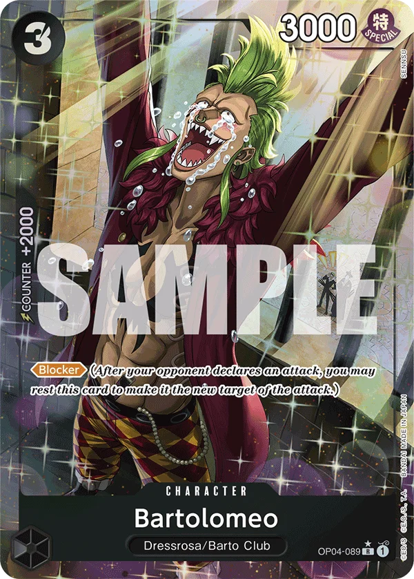 Bartolomeo (OP04-089) (Alternate Art)