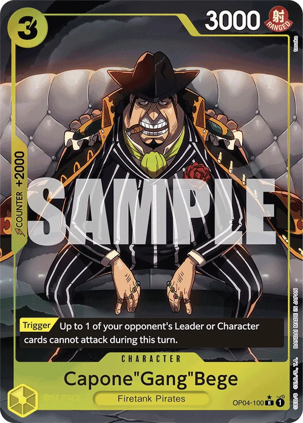 Capone"Gang"Bege (OP04-100) (Alternate Art)