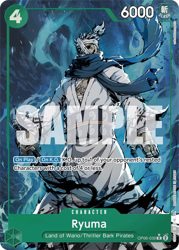 Ryuma (Alternate Art) - OP06-036