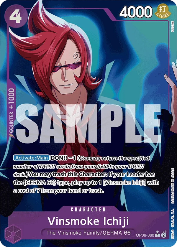 Vinsmoke Ichiji (OP06-060) (Jolly Roger Foil)