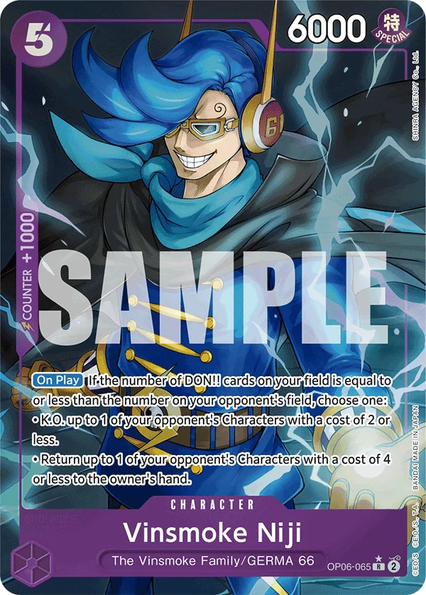 Vinsmoke Niji (OP06-065) (Alternate Art)