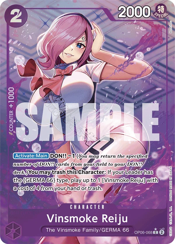 Vinsmoke Reiju (OP06-068) (Jolly Roger Foil) - OP06-068