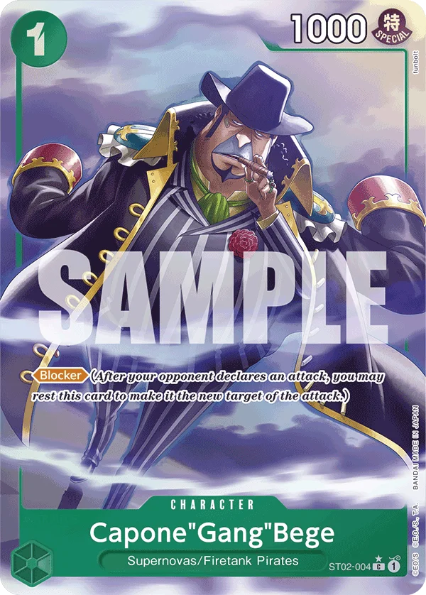 Capone"Gang"Bege (ST02-004) (Alternate Art) - ST02-004
