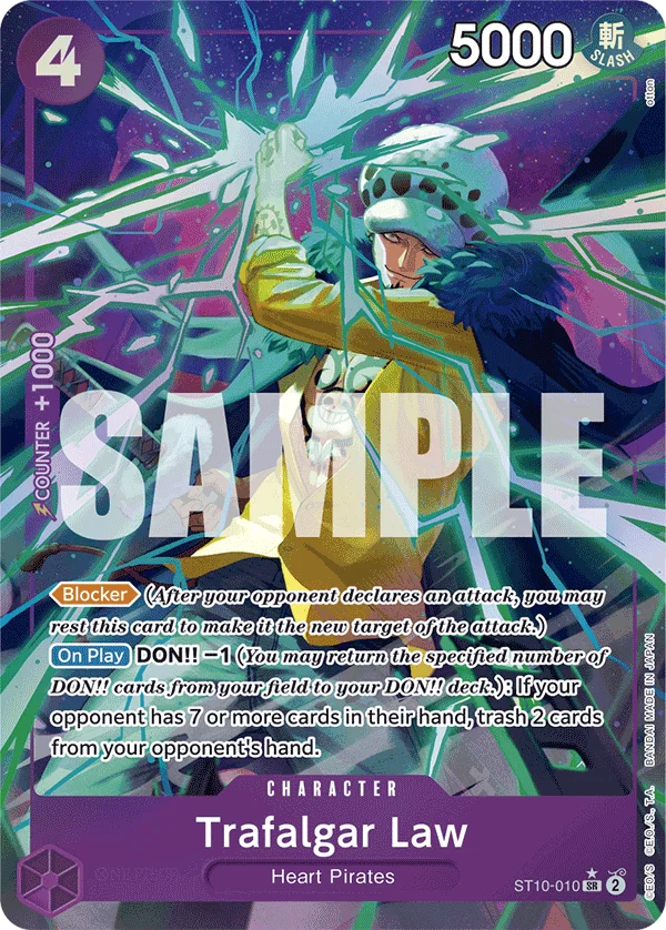 Trafalgar Law (ST10-010) (Alternate Art)