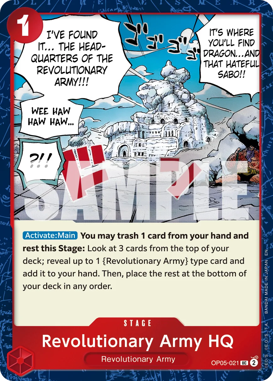Revolutionary Army HQ (Reprint)