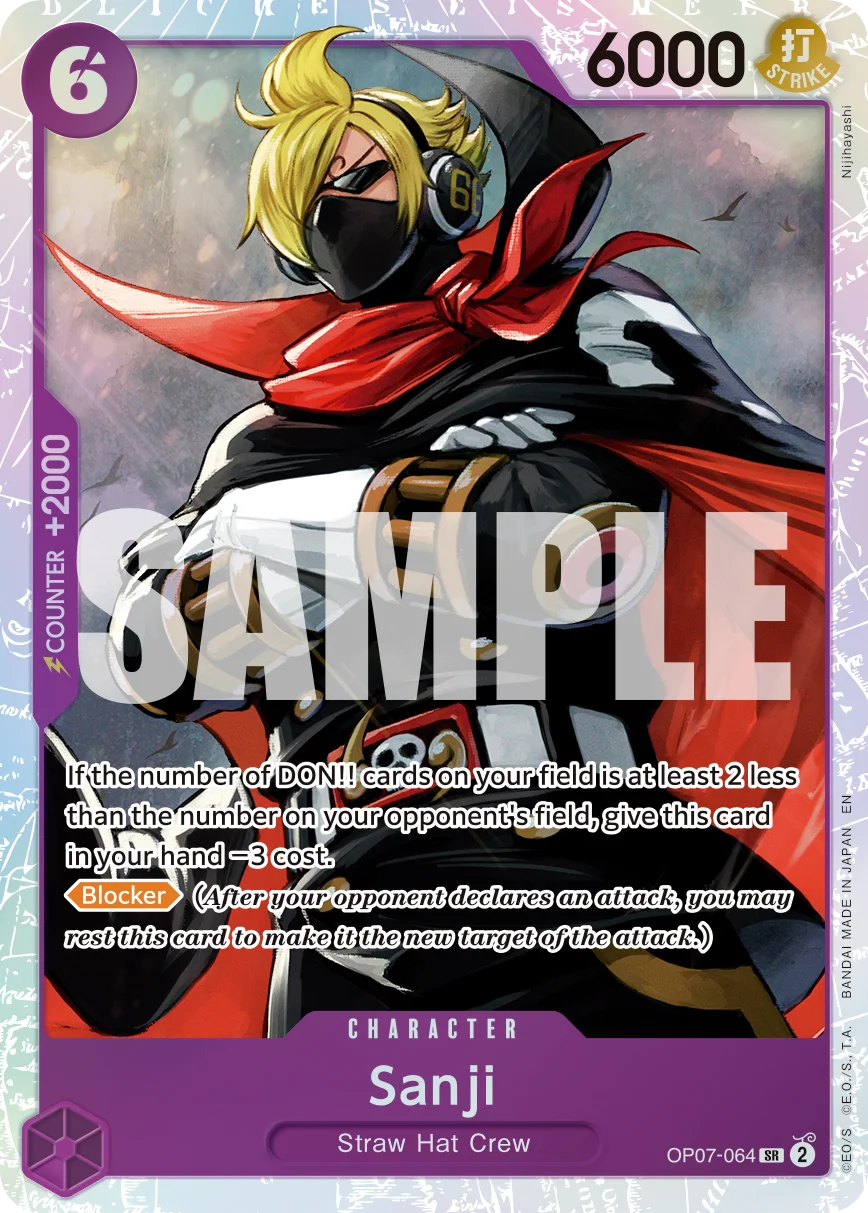 Sanji (Championship 2024 Finalist Card Set) - OP07-064