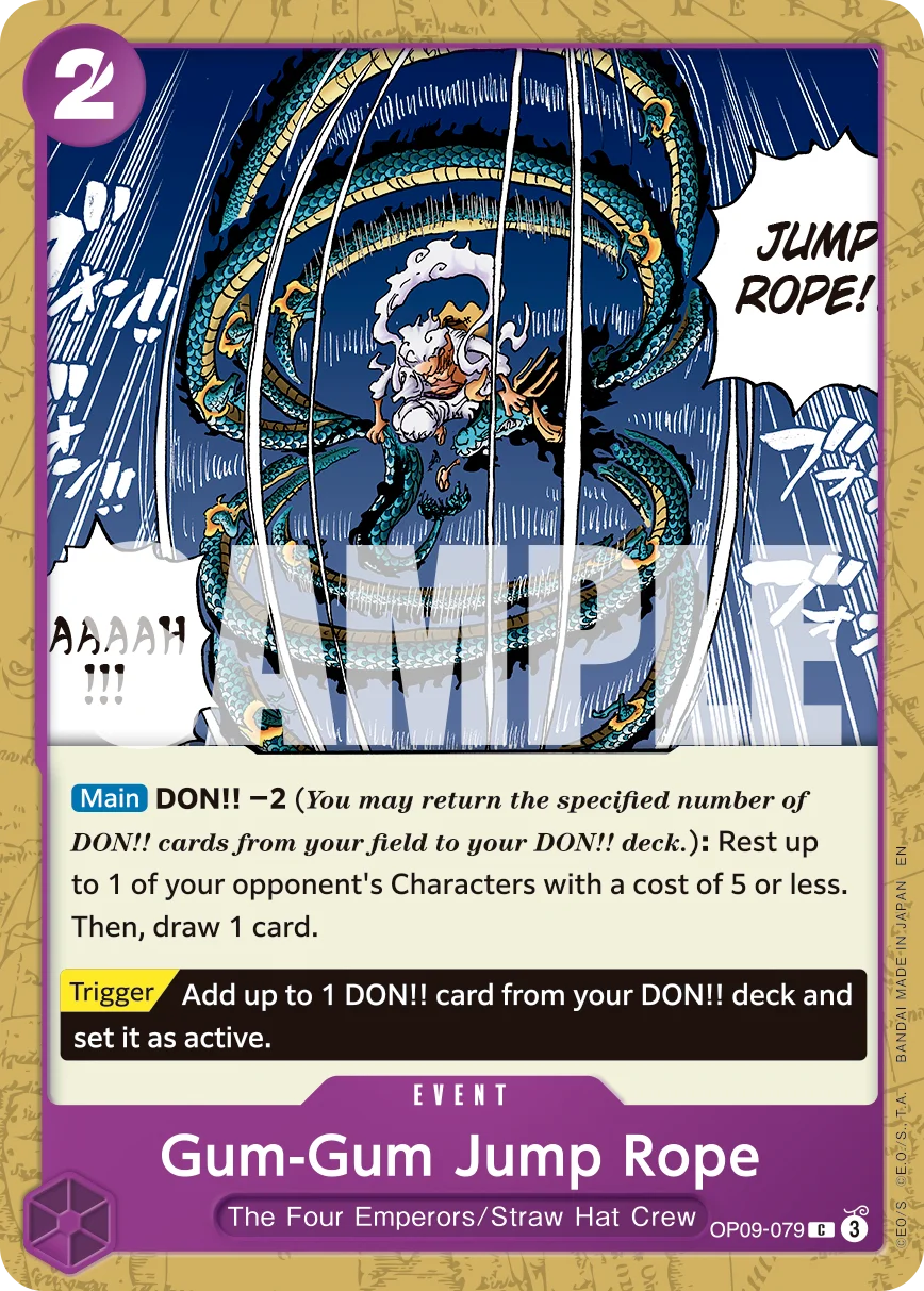 Gum-Gum Jump Rope (Pirate Foil) - OP09-079