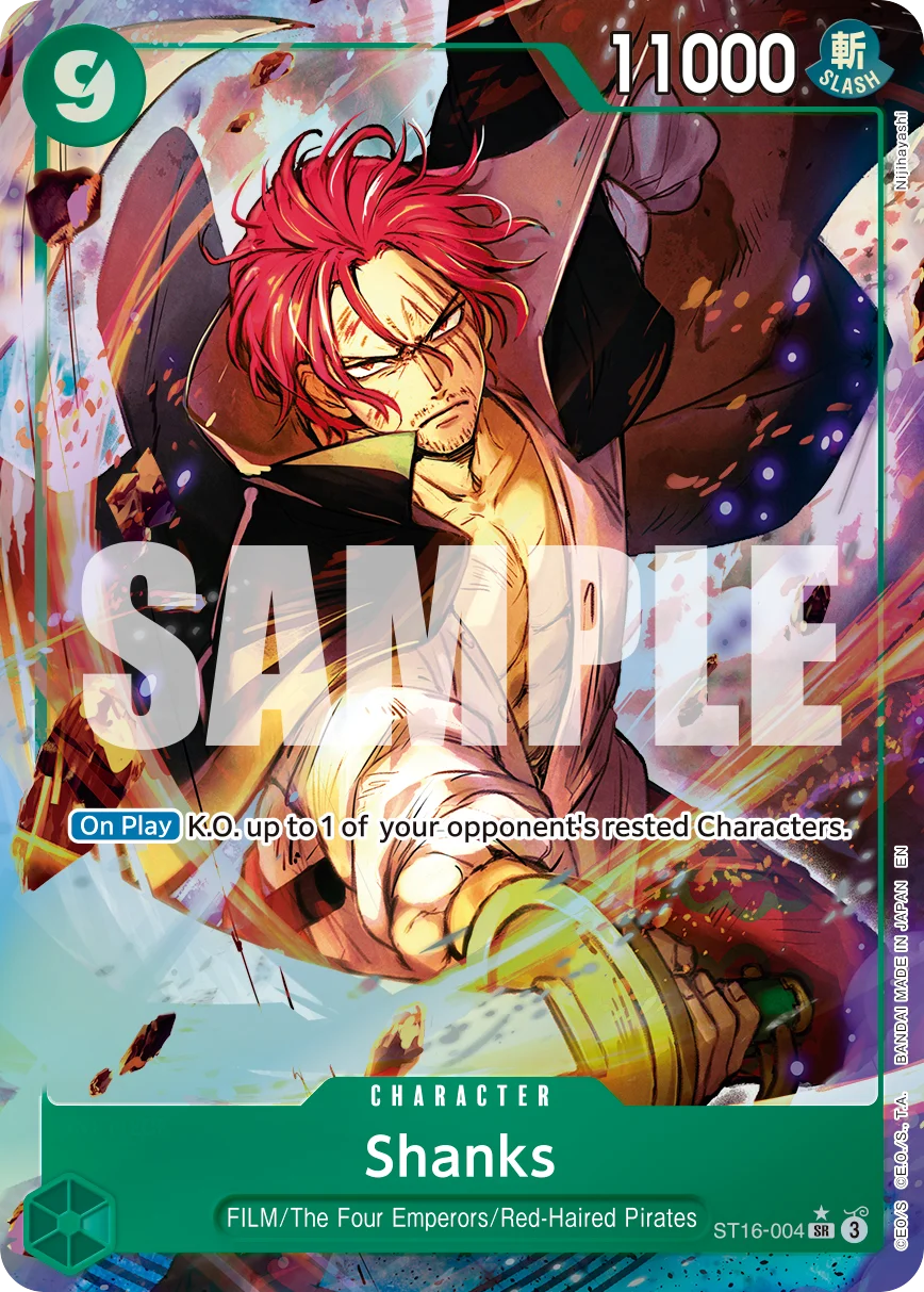 Shanks - ST16-004 (Alternate Art) - ST16-004