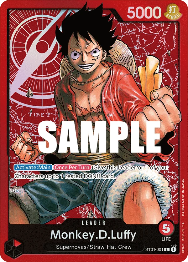 Monkey.D.Luffy (001) - ST01-001