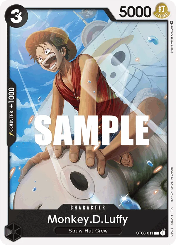 Monkey.D.Luffy (011) - ST08-011