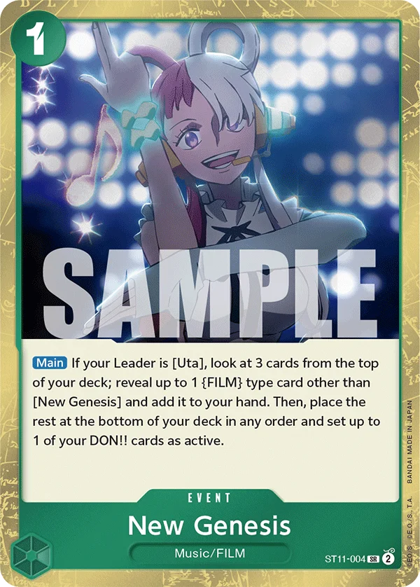 New Genesis (Starter Deck 11: Uta Deck Battle) - ST11-004