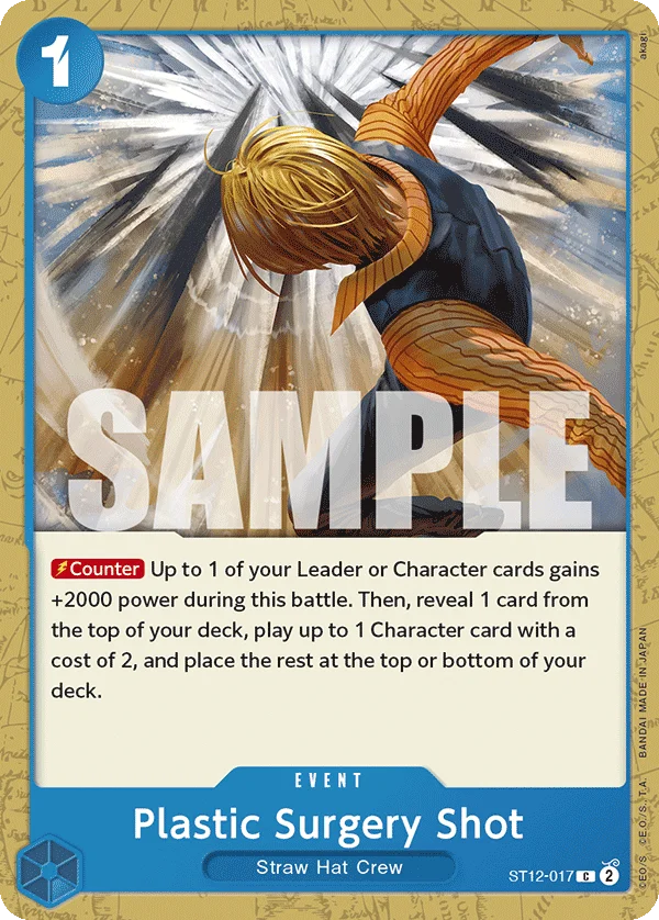 Plastic Surgery Shot - ST12-017 (Pirate Foil)