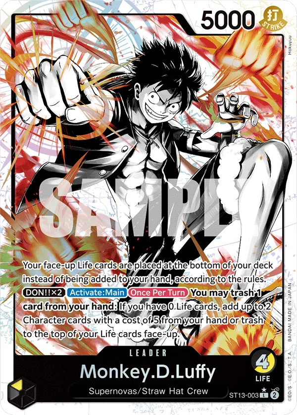 Monkey.D.Luffy (Premium Card Collection -Leader Collection-) - ST13-003