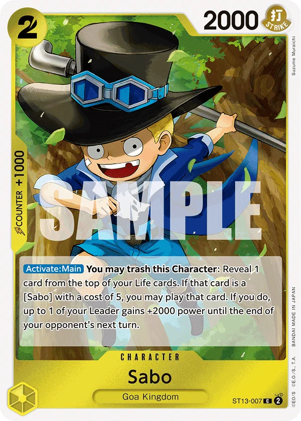 Sabo - ST13-007 (Reprint) - ST13-007